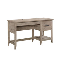 Sauder 52"W La Collection Summit Station Bureau - Finition Laurel Oak-Deux tiroirs équipés de glissières métalliques et butées de sécurité car la sécurité de votre famille nous concerne