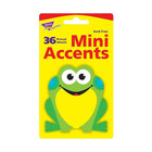 Trend Enterprises Mini Accents Grenouille, paquet de 216-Les Mini Accents prennent en charge l'apprentissage : à utiliser comme mini-cartes flash ou dans les jeux de mémoire ; invites d'écriture, jetons.