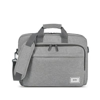 Solo New York Re : - porte-documents 15,6" - Gris-Gris, polyester PET recyclé