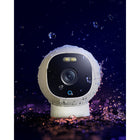 eufy Security - Caméra de surveillance éclairante intérieure et extérieure Cam Pro 2K de eufy Security - blanc-Capturez chaque instant - voyez exactement ce qui se passe dans et autour de votre maison en résolution 2K nette, de jour comme de nuit