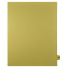 Mark Maker – Onglets séparateurs juridiques beiges, 1/15 onglets, format lettre, sans trous, numéro 149, 25/paquet-Onglets séparateurs beiges, 1/15 onglets