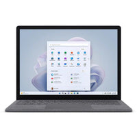 Microsoft - 13 po Surface Laptop 5 - Intel i7 - 512 Go SSD - 16 Go RAM - Windows 11 Pro - Bilingue - Platine-Processeur : Processeur Intel Core i7 1265U à 3,6 GHz