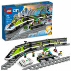 LEGO City - Le train de passagers express Ensemble de construction - 764 pièces-Ensemble de construction pour les enfants et les passionnés de train - L'ensemble de train LEGO City Le train de passagers express (60337) regorge de caractéristiques et de fonctions pour des heures interminables de jeu sur le thème du train
