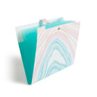 U Brands Fashion Classeur expansible à 5 pochettes sans rabat, tons pastel (3305F04-24)-# Onglets: 6