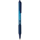 Stylo à bille BIC Soft Feel − rétractable − 1,0 mm − bleu − Paquet de 12-La prise coussinée et le corps caoutchouté souple assurent le confort et aident à prévenir la fatigue