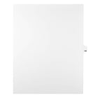 Mark Maker – Onglets séparateurs juridiques blancs, 1/25 onglets, format lettre, sans trous, numéro 138, 25/paquet-Onglets séparateurs blancs, 1/25 onglets