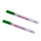 JAM Paper Marqueurs de Peinture Opaque à Traits Fins, Vert, 2 / paquet (7665895a)-Couleur :  Vert