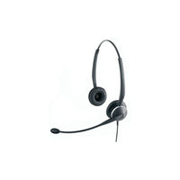 Jabra Casque écoute Duo GN2125 avec fil à débranchement rapide-Le microphone suppresseur de bruit réduit les sons ambiants indésirables