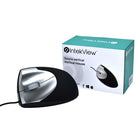 Souris ergonomique sans fil pour gaucher Intekview-Technologie laser plus précise et plus rapide. Fonctionne sur toutes les surfaces.