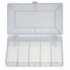 HVTools – Boîte pour composants électroniques, compartiments internes carrés, 7 x 4 x 1 po, transparent-Boîte pour composants électroniques de HV Tools