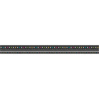 Teacher Created Resources – Bordure droite, tableau aux couleurs vives, multicolore, 72/paquet (TCR5619)-Convient à tous les âges