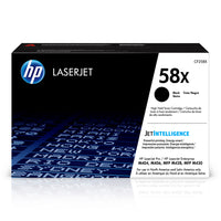 HP - Cartouche de toner haut rendement LaserJet d'origine 58X (CF258X), noir-Couleur : noir