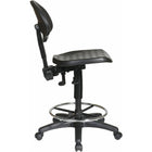 Nicer Furniture - uréthane tabouret de dessin-Capacités de réglage complètes, y compris la hauteur du siège, l'inclinaison et le verrouillage du siège et du dossier, ainsi que le réglage de la hauteur de l'anneau de pied