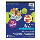 Pacon - Tablette artistique Art1st pour aquarelles, feuilles blanches, 14 po x 11 po, paq./48 (PAC4911)-Format (po) : 14 haut. x 11 lar.