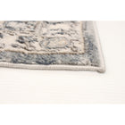 ECARPETGALLERY - Tapis Oregon Tabriz Bleu, Ivoire 2'7" x 8'2"-Polypropylène