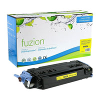 fuzion - HP 124A (Q6002A) Cartouche De Toner Remanufacturée - Rendement Standard - Jaune-Couleur d'encre: Jaune