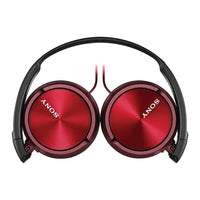 Sony - Casque supra-auriculaire de pour smartphone - Rouge-Le casque MDR-ZX310AP est le compagnon idéal pour votre téléphone intelligent grâce au microphone intégré et au bouton de contrôle multifonctions