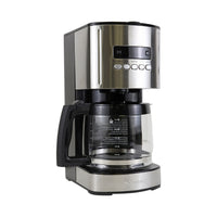 Kenmore - Cafetière programmable Aroma Control de 12 tasses - noir/acier inoxydable-Système à la fine pointe de la technologie pour préparer un café plus intense en saveur