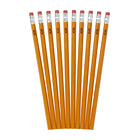 Baseline Crayons à mine, n° 2 HB - Paquet de 10-Crayons économiques de qualité supérieure avec gomme à effacer au bout