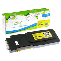 fuzion - Dell (331-8430) Cartouche De Toner Compatible - Rendement Haut - Jaune-Couleur d'encre: Jaune