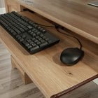 Sauder - La Collection Sauder Select Bureau - Finition Timber Oak-Tiroir inferieur pour dossiers suspendus de format lettre ou europeen.