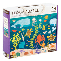 Puzzle au Sol Vie Océanique - Paquet de 24-Puzzle au Sol