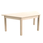Flash Furniture - Table d'activites trapezoïdale Bright Beginnings de qualite commerciale en bois pour salle classe (MKME088017)-Supporte jusqu'à 300 lb, Capacite de poids statique