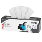 WypAll - Essuie-mains très absorbants PowerClean L40 - boîte Pop-Up - chiffons à usage limité - blancs -Spécialement conçu pour absorber les liquides, les lubrifiants et les huiles.