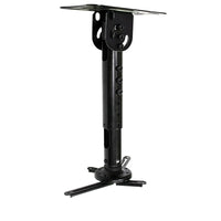 Kanto – Support de projecteur universel P301 pour plafonds plats et inclinés, extension de 15 à 18 po-Accepte la plupart des projecteurs; capacité de 22 lb (10 kg)