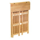 Winsome – Étagère Mission à 4 étages, naturel-Étagère pliable à quatre niveaux, facile à déplacer et se range à plat