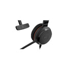 Jabra – Casque d’écoute mono MS Evolve 30 II (5393-823-309)-Microphone à condensateur électret (ECM)
