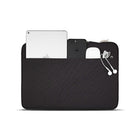 JCPal - Pochette de style professionnel pour MAcBook Air, MacBook Pro, 13 po, noir-Extérieur en nylon imperméable