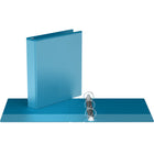 Davis Group Super offre Easyview, Reliure View à anneaux ronds 1.5 po, personnalisable, paquet de 6 - Bleu Turquoise-1.5 po