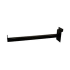 Can-Bramar - Bras droit pour panneau rainuré, 12 po, noir, 25/paquet-Bras droit pour panneau rainuré