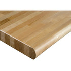 Bois dur laminé coupe Bullnose, Dimensions : 72 larg. x 36 prof. (po)-Dimensions : 72 larg. X 36 prof. (po)