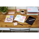 Post-it - Feuillets plus écologiques, collection Doux soupçons, 3 po x 5 po, 100 feuillets/bloc, paquet de 5-Utilisez-les pour écrire des listes ou laisser des rappels, à vous-même ou aux autres