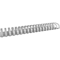 Southwest - Reliure Plastique -  19A -  2po -  Blanc -  paquet de 50-Reliure Plastique