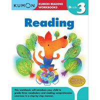 Éditions Kumon - Cahiers d'exercices pédagogiques pour enfants, Reading, 3e année-L'éducation des enfants