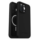 OtterBox - Étui Fre MagSafe Waterproof Noir pour iPhone 15 Pro Max-Couvre-ports Bloc de la poussière et de la saleté