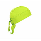 TechNiche HyperKewl Casquette de crâne de refroidissement par évaporation Hi Vis Lime - Lot de 2-Le lien à nouer au dos assure un ajustement confortable pour tous