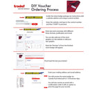 Trodat - Pince pour porte-insigne personnalisé, 1 po x 3 po-1 po x 3 po