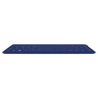 Logitech - Clavier Keys-To-Go, bleu-Touches espacées avec retour pour plus de confort, raccourcis clavier Android pour une meilleure productivité, couplage Bluetooth sans fil, batterie rechargeable d’une longévité de 3 mois