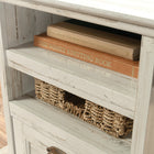 Sauder 59"W La Collection Barrister Lane Bureau Ministre - Finition White Plank-   Fini sur toutes les faces pour un placement polyvalent n'importe où dans votre maison