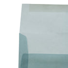 JAM Paper Enveloppes translucides A2, bleu océan, 250/paquet-Poids du papier : 30 lb