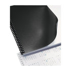 GBC - Couvertures de présentation standard Accents - noires - paquet de 50-Noir  