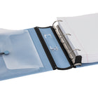 Staples - Reliure Better Binder - 1½ po - bleu-Encart facile à insérer de l'intérieur