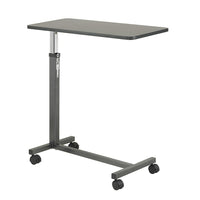 Drive Medical - Table de lit à plateau non inclinable, Veines argent-Veines argent, acier