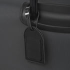 Bugatti - Ensemble de 2, un Étui pour Passeport et une Étiquette d'identification pour la valise - Noir-Logo Bugatti embossé
