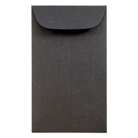 JAM Paper - Enveloppes à monnaie no 3, 2,5 x 4,25 po, noir, 100/paquet-Enveloppes à monnaie