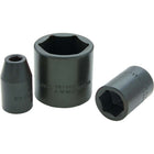 Gray Tools – Douille pour clé à choc, 6 pans, longueur standard, à prise 27 mm x 1/2 po-Taille : 27 mm